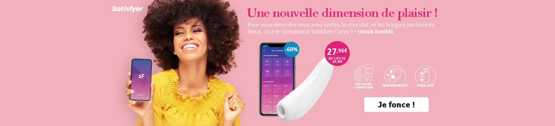 Sextoy Satisfyer à -60%