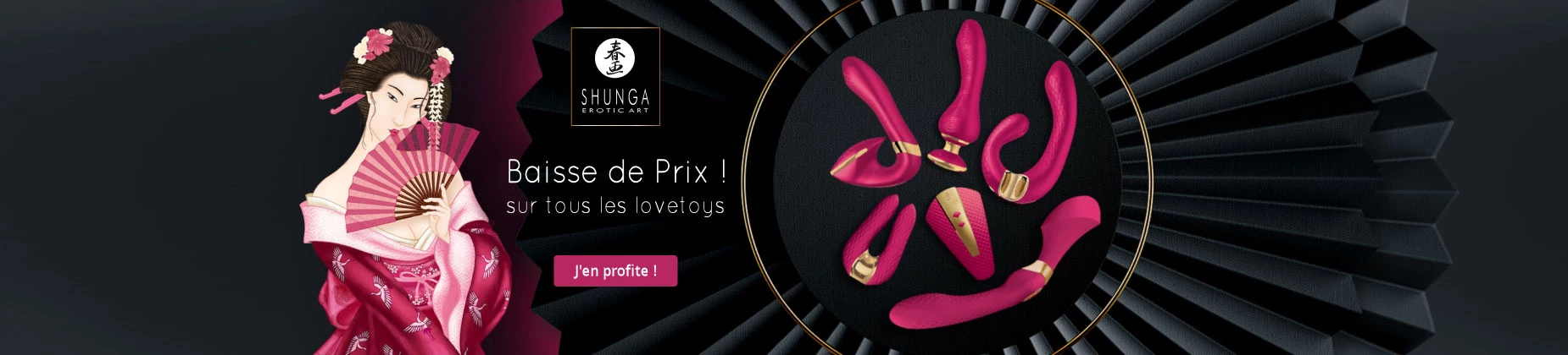 Baisse de Prix Sextoy Shunga